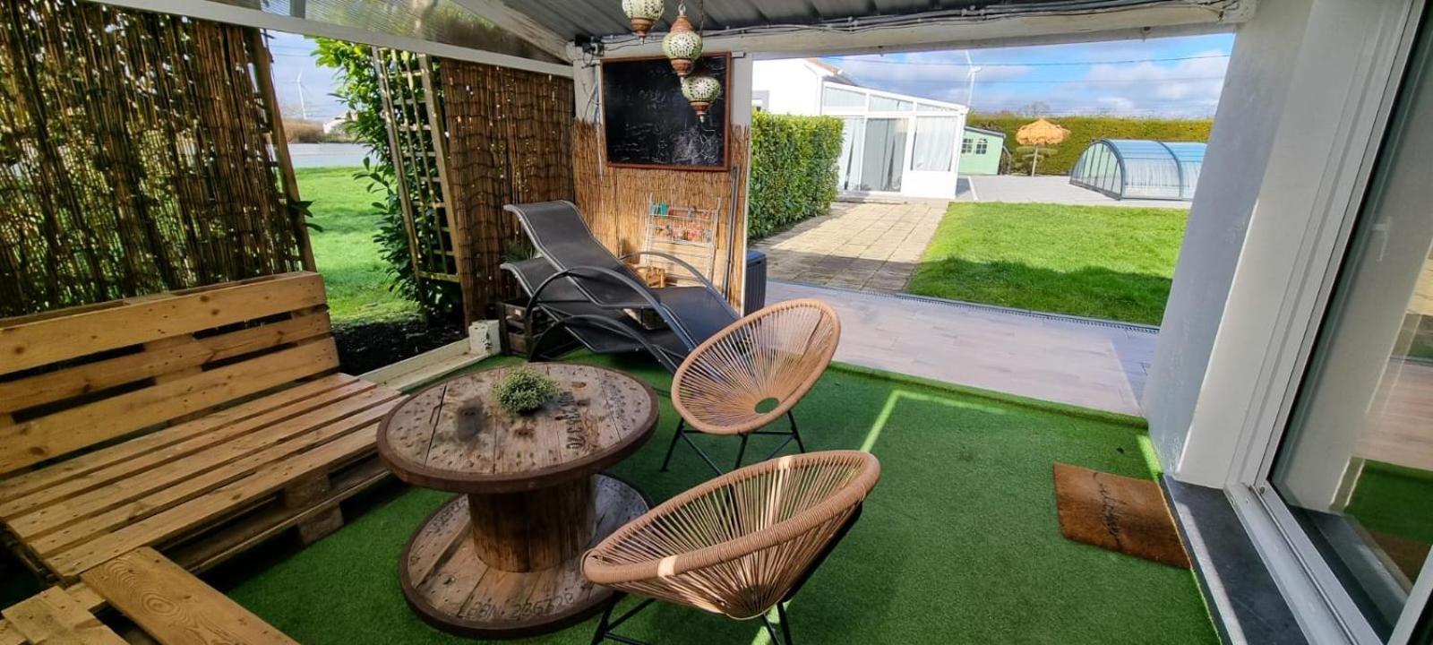 Ty Grain De Sel : Logement Privatif Avec Piscine, Jardin Et Patio Chauvé Exterior photo
